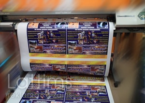 Reklamnoe agenstvo Lattims shirokoformatnaja pechatj