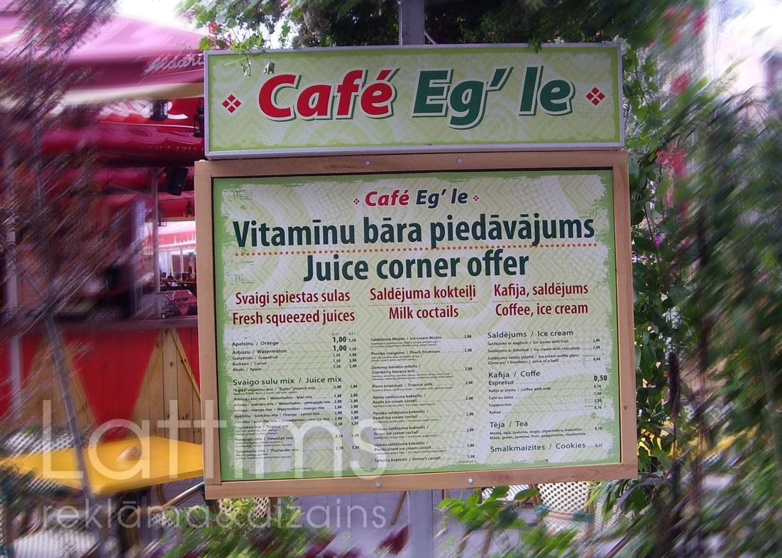 Reklamnoe agenstvo Lattims tablichki