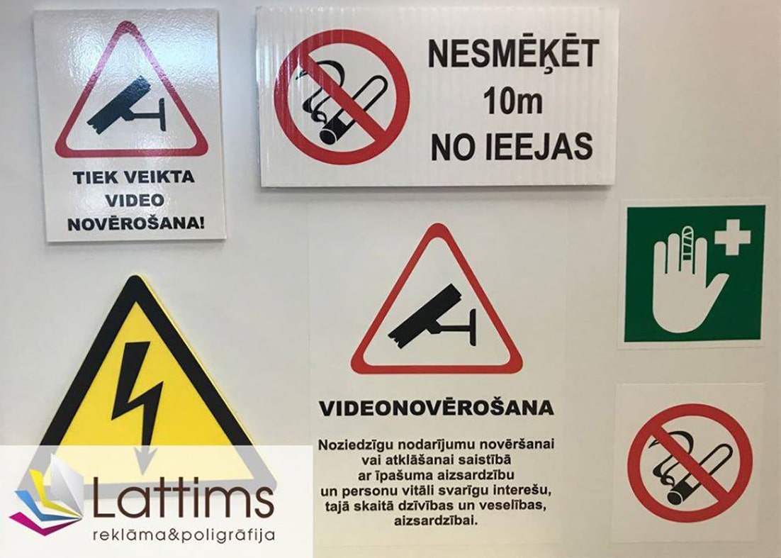Reklamnoe agenstvo Lattims tablichki