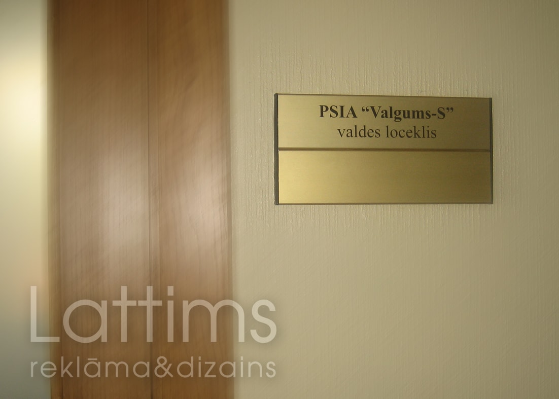 Reklamnoe agenstvo Lattims tablichki