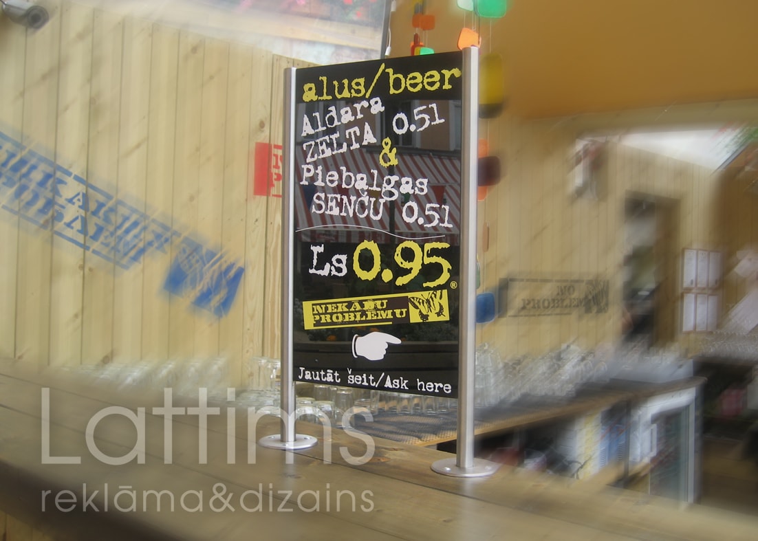 Reklamnoe agenstvo Lattims tablichki