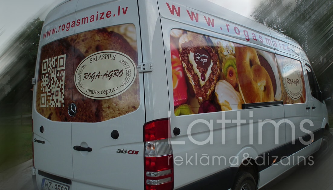 Reklamnoe agenstvo Lattims reklama na avto