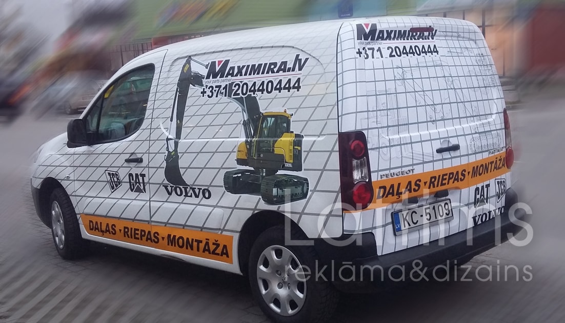 Reklamnoe agenstvo Lattims reklama na avto