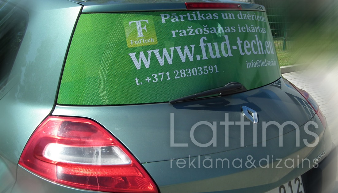 Reklamnoe agenstvo Lattims reklama na avto