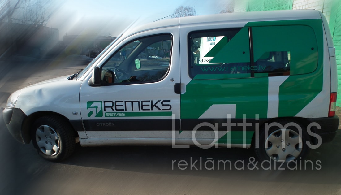 Reklamnoe agenstvo Lattims reklama na avto