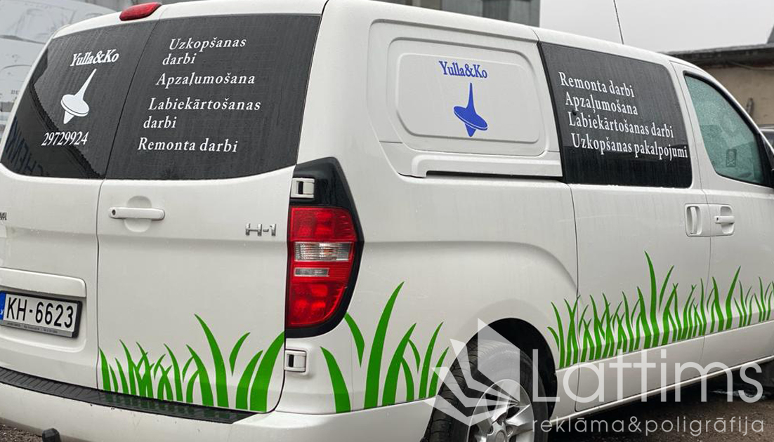 Reklamnoe agenstvo Lattims reklama na avto