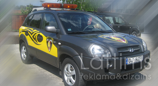 Reklamnoe agenstvo Lattims reklama na avto