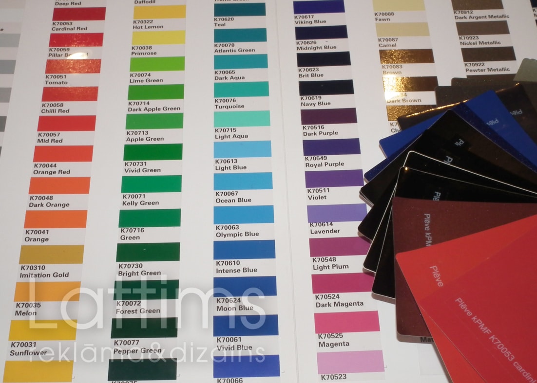 Reklamnoe agenstvo Lattims nakleiki