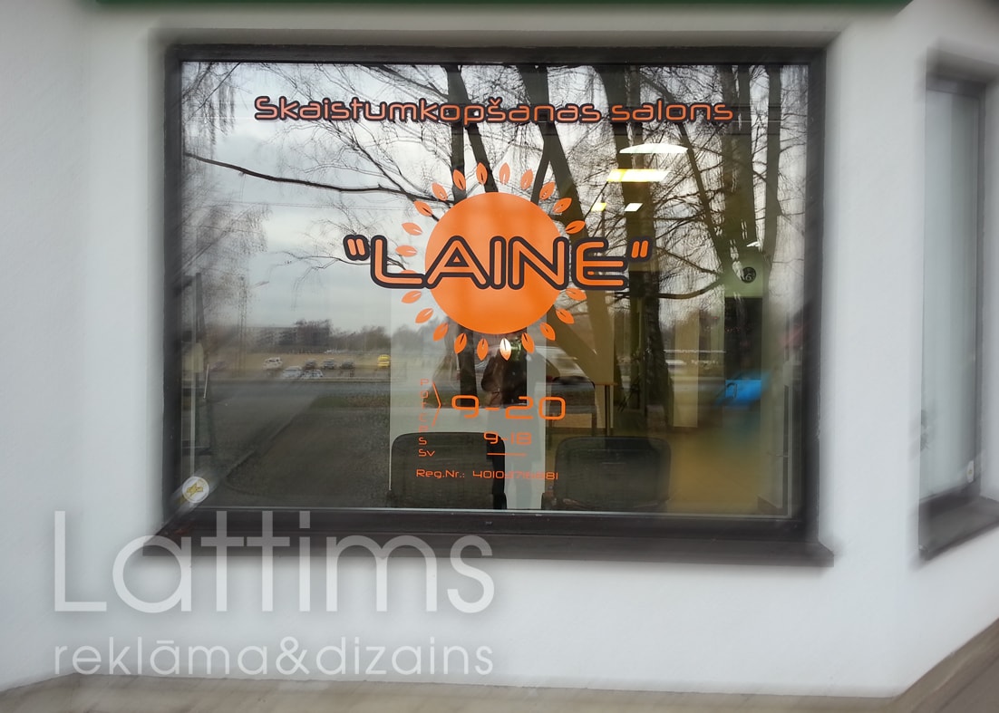 Reklamnoe agenstvo Lattims nakleiki