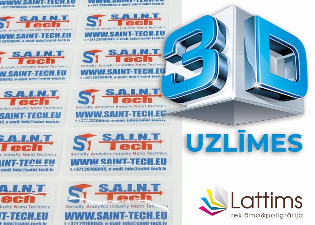 Reklamnoe agenstvo Lattims nakleiki