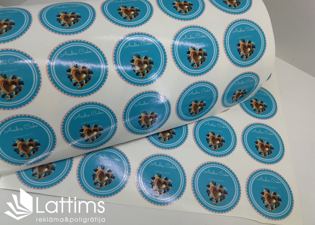 Reklamnoe agenstvo Lattims nakleiki