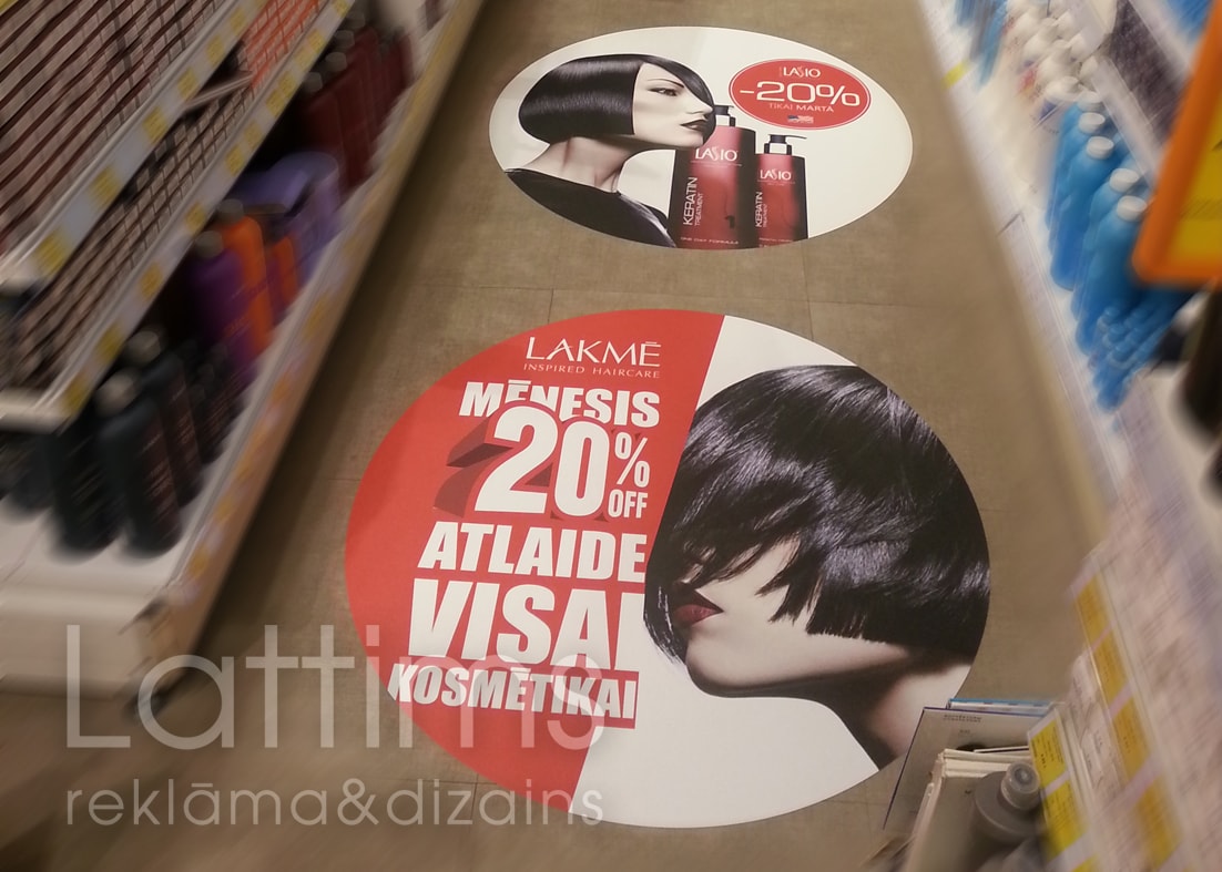 Reklamnoe agenstvo Lattims nakleiki