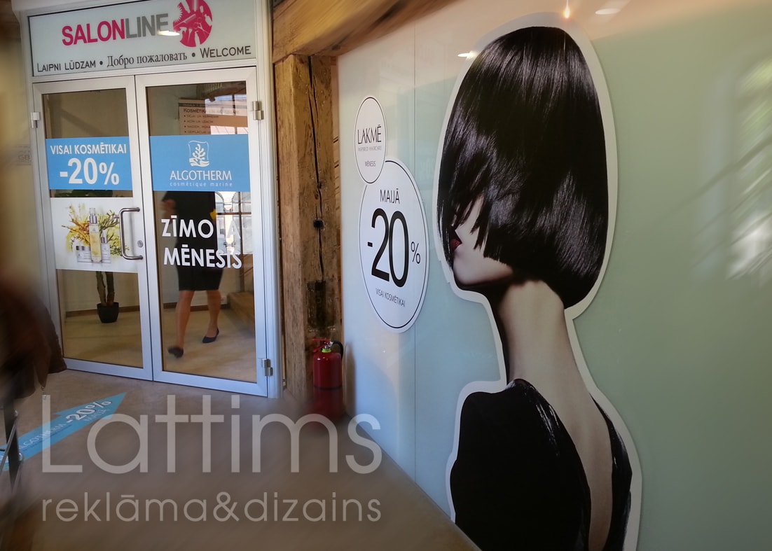 Reklamnoe agenstvo Lattims nakleiki